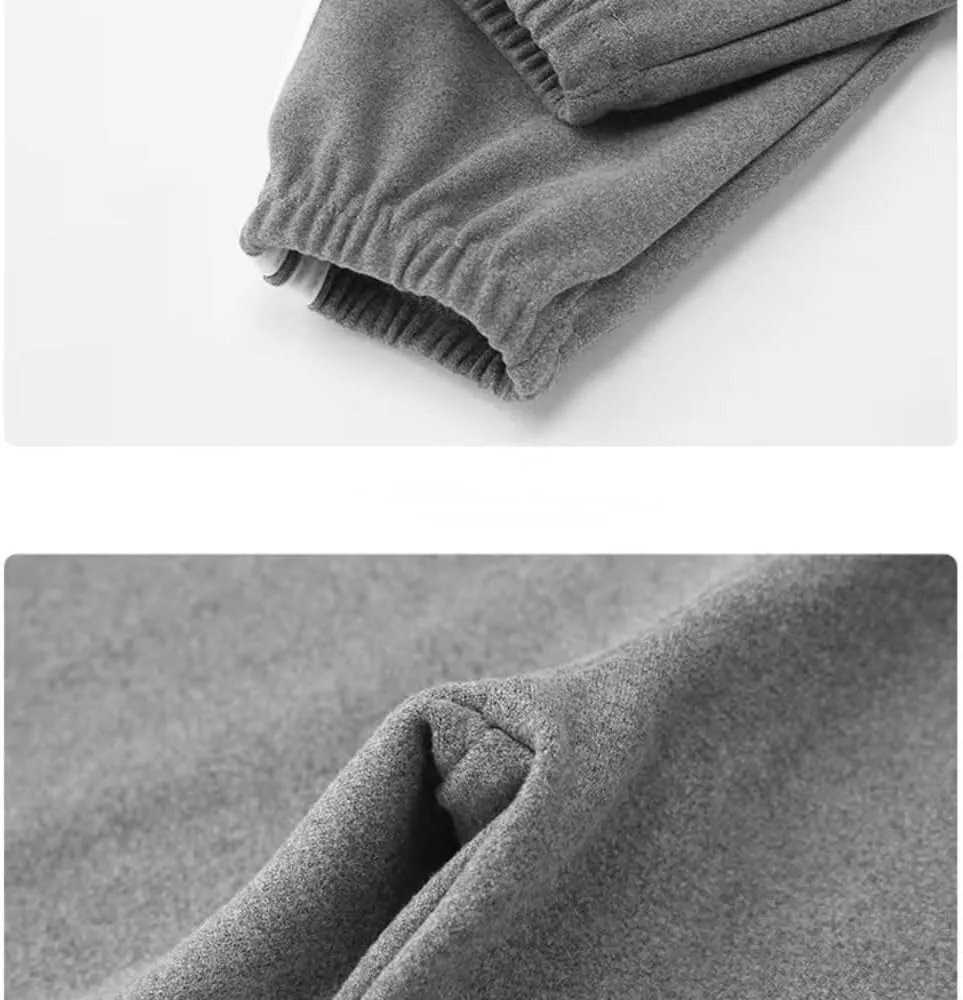 Boys Sweatpants Toddler Active Fleece Warm Fleece Pull On Pants Kids Athletic Casual Jogge Pants 3-8 Years