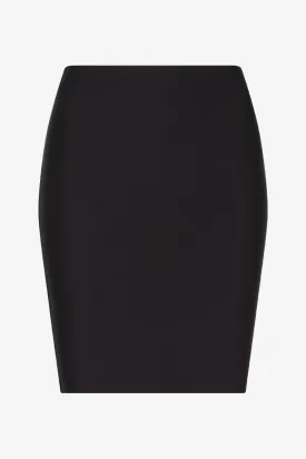 Commando Half Slip With Control Shorts in Black