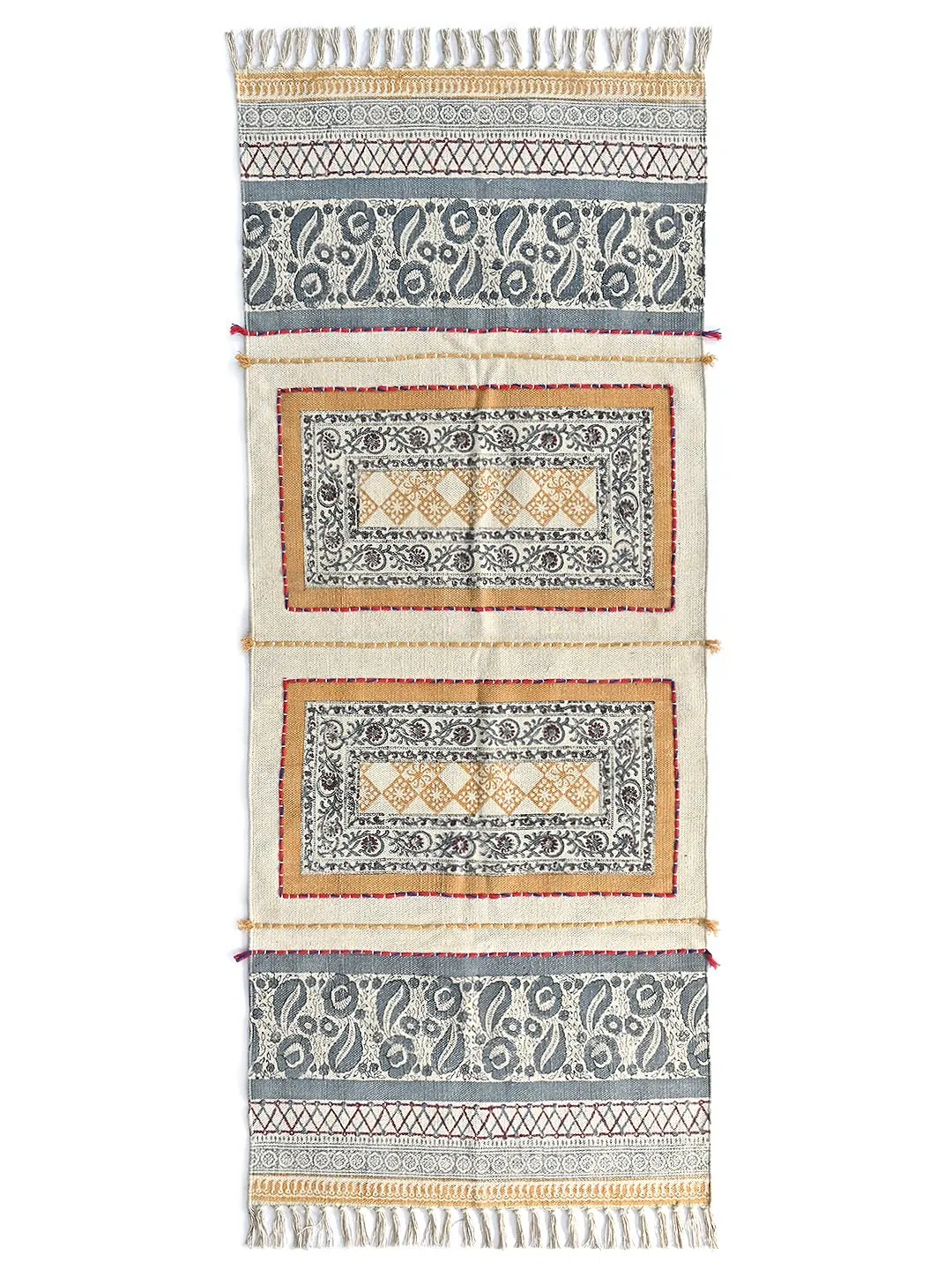 FREETOWN - BLOCK PRINTED FLOOR RUNNER