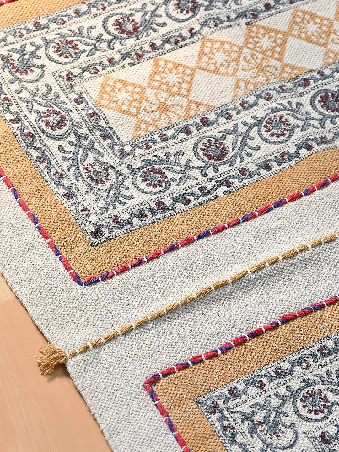FREETOWN - BLOCK PRINTED FLOOR RUNNER