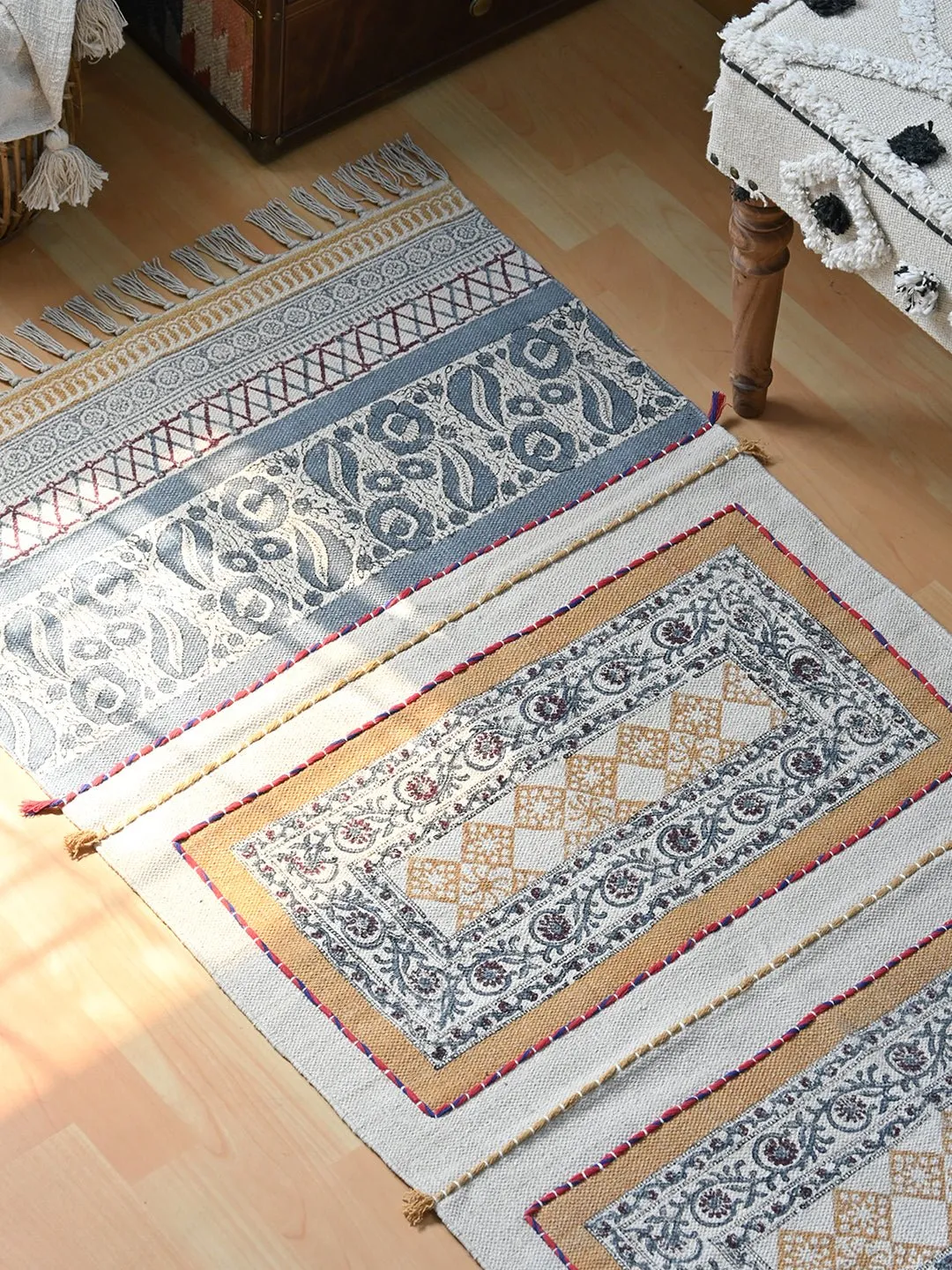 FREETOWN - BLOCK PRINTED FLOOR RUNNER