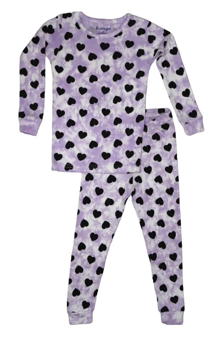 🎁Kids Tie Dye Pajamas - Cloud Hearts