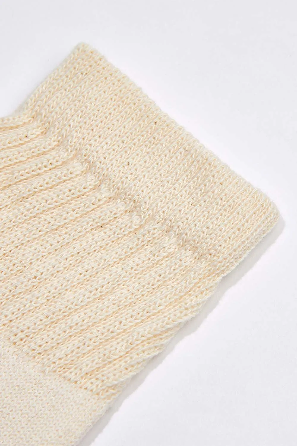 Men's 6 Pack Organic Cotton Socks Natural-White Ankle