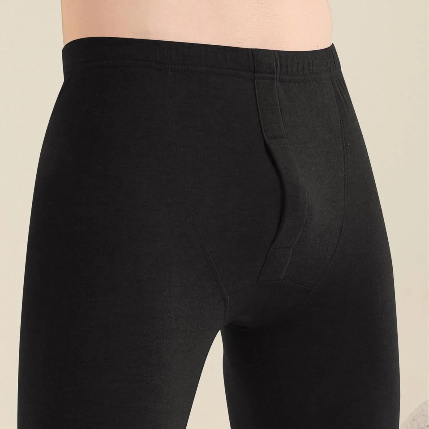Men's Thermal Underwear Soft Long Johns Warm Thermals Top and Bottom Set 2 Piece Cold Weather Base Layer
