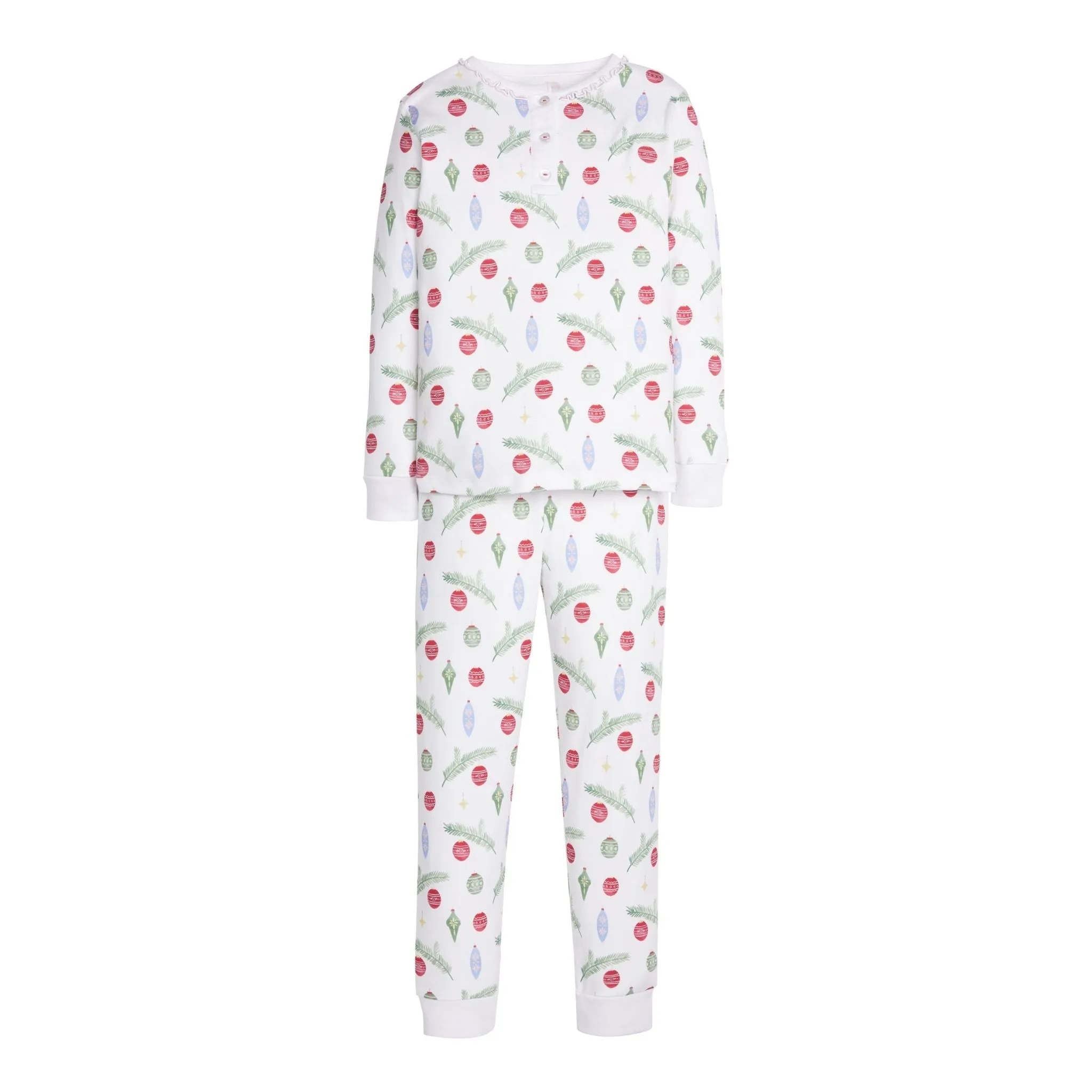 Ruffled Printed Jammies - Ornaments - FINAL SALE