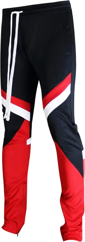 SCREENSHOT-Track Pants Fashion P41902 Mens Premium Straight Fit Athletic Fitness Fashion Urban Streetwear Bottoms