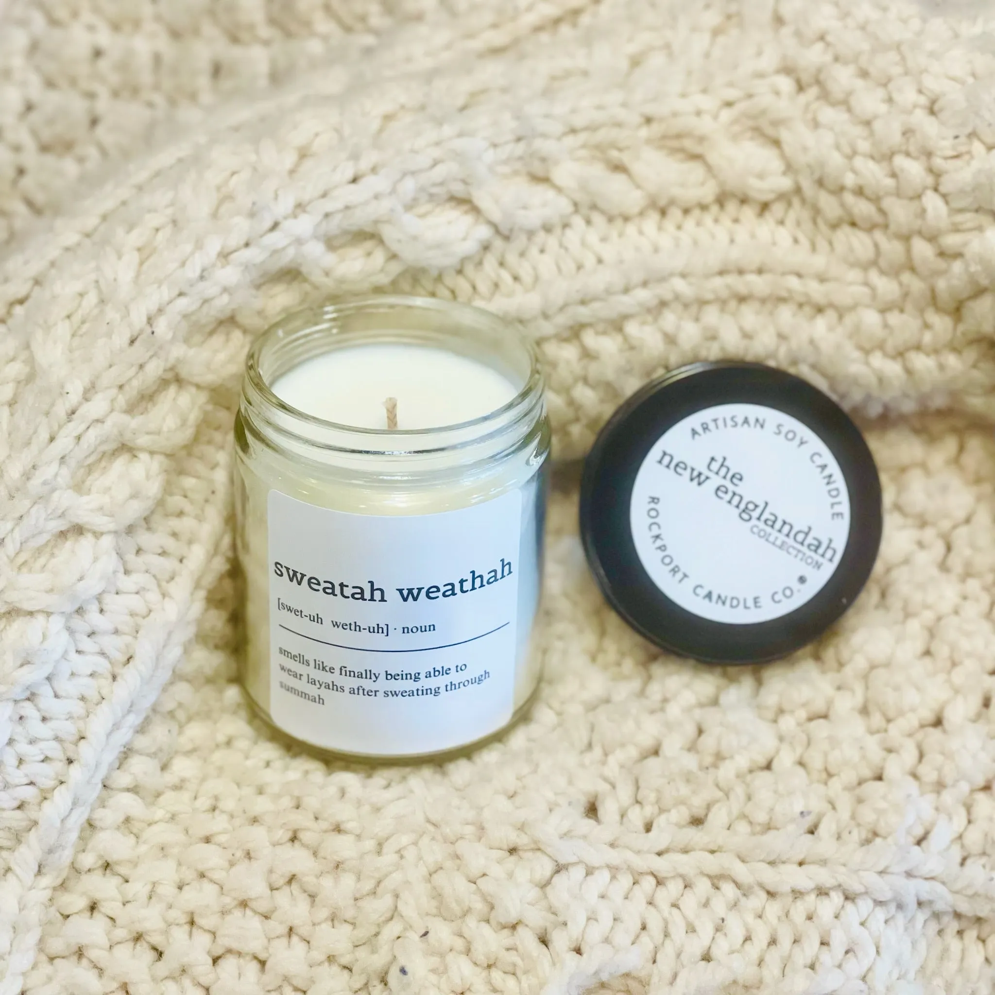 Sweatah Weathah Candle