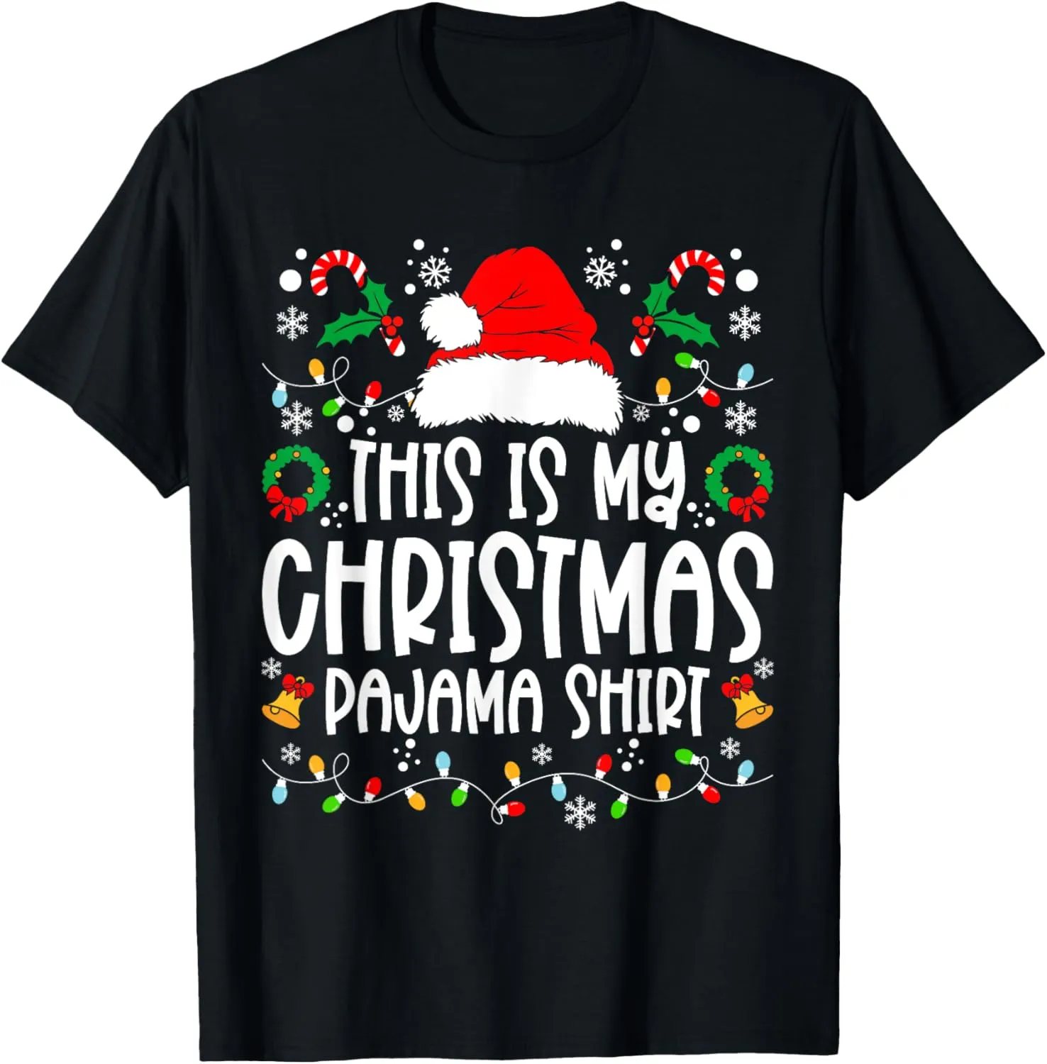 This Is My Christmas Pajama Shirt Family Matching Christmas T-Shirt
