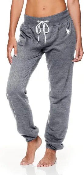 U.S. Polo Assn. Womens Sweatpants - French Terry Lounge Pants Sweats - Breathable, Comfy Joggers for Women No Pockets