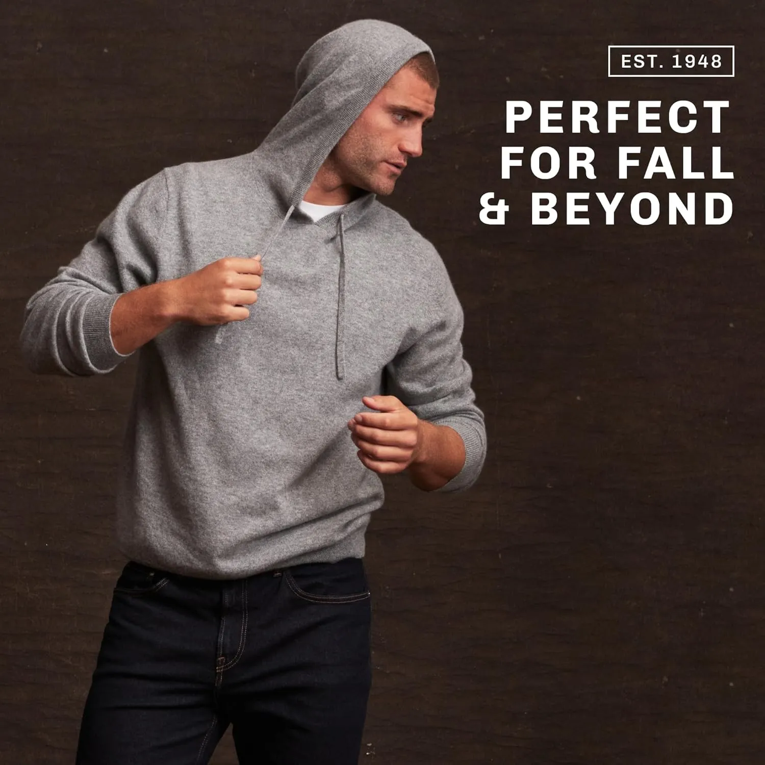 Weatherproof Vintage Men's 100% Cashmere Sweater  Ultra-Soft, Warm & Lightweight Pullover for All-Day Comfort (S-XXL)